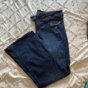 American Eagle Stretch Jeans Kick Boot Size 10 short